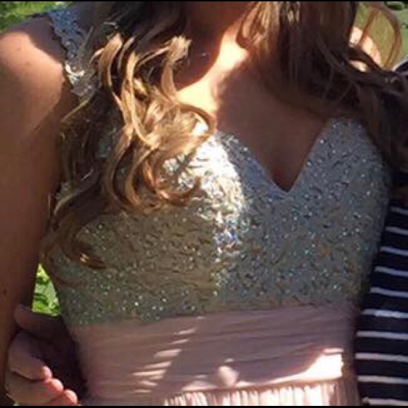 Light Pink Ling Prom Dress - Picture 4 of 4